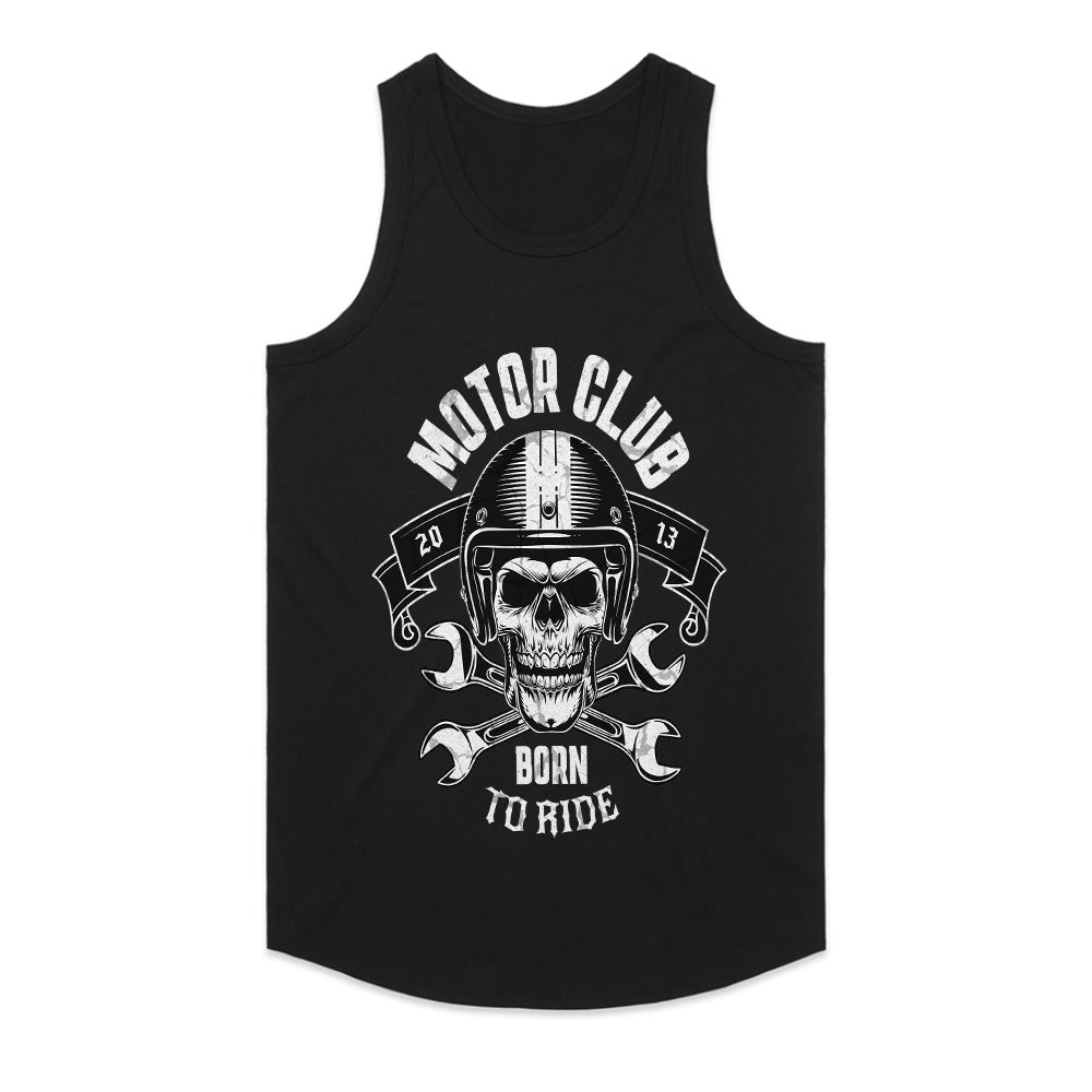 Motor Club Born to Ride T-Shirt – Brotherhood, Power & the Open Road