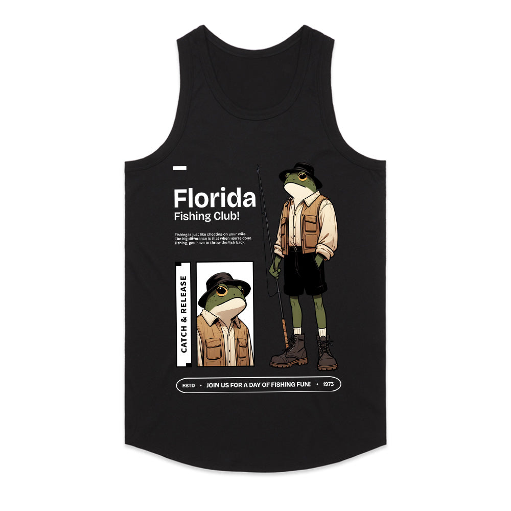 Frogman Angler: Florida Fishing Club Tee