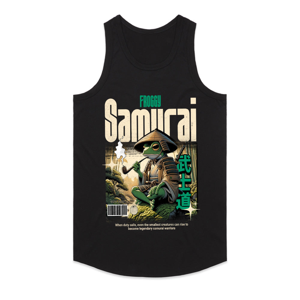 Bushido Hopper: Froggy Samurai Tee