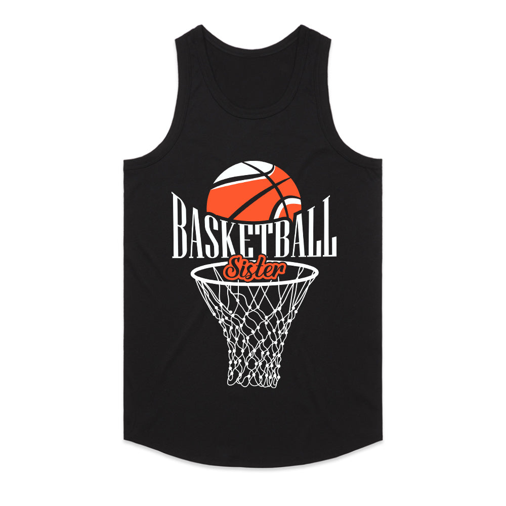 Courtside Sister Basketball Tee