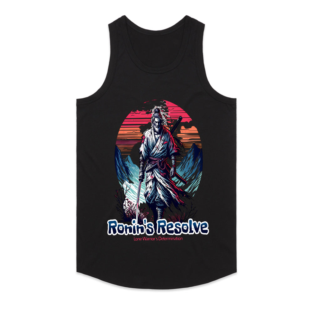 Ronin's Resolve: Lone Warrior's Dawn Graphic Tee