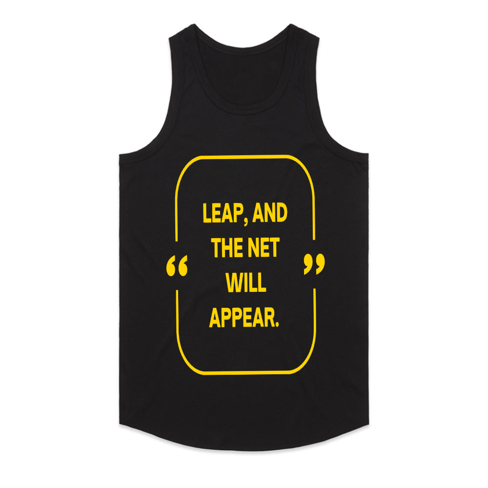 Leap of Faith" Inspirational Quote Tee