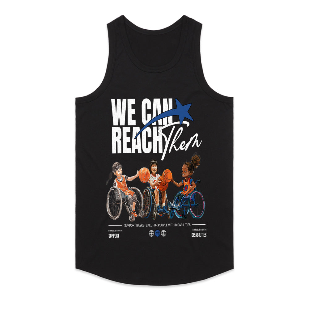 We Can Reach Them: Empowerment Through Basketball Tee
