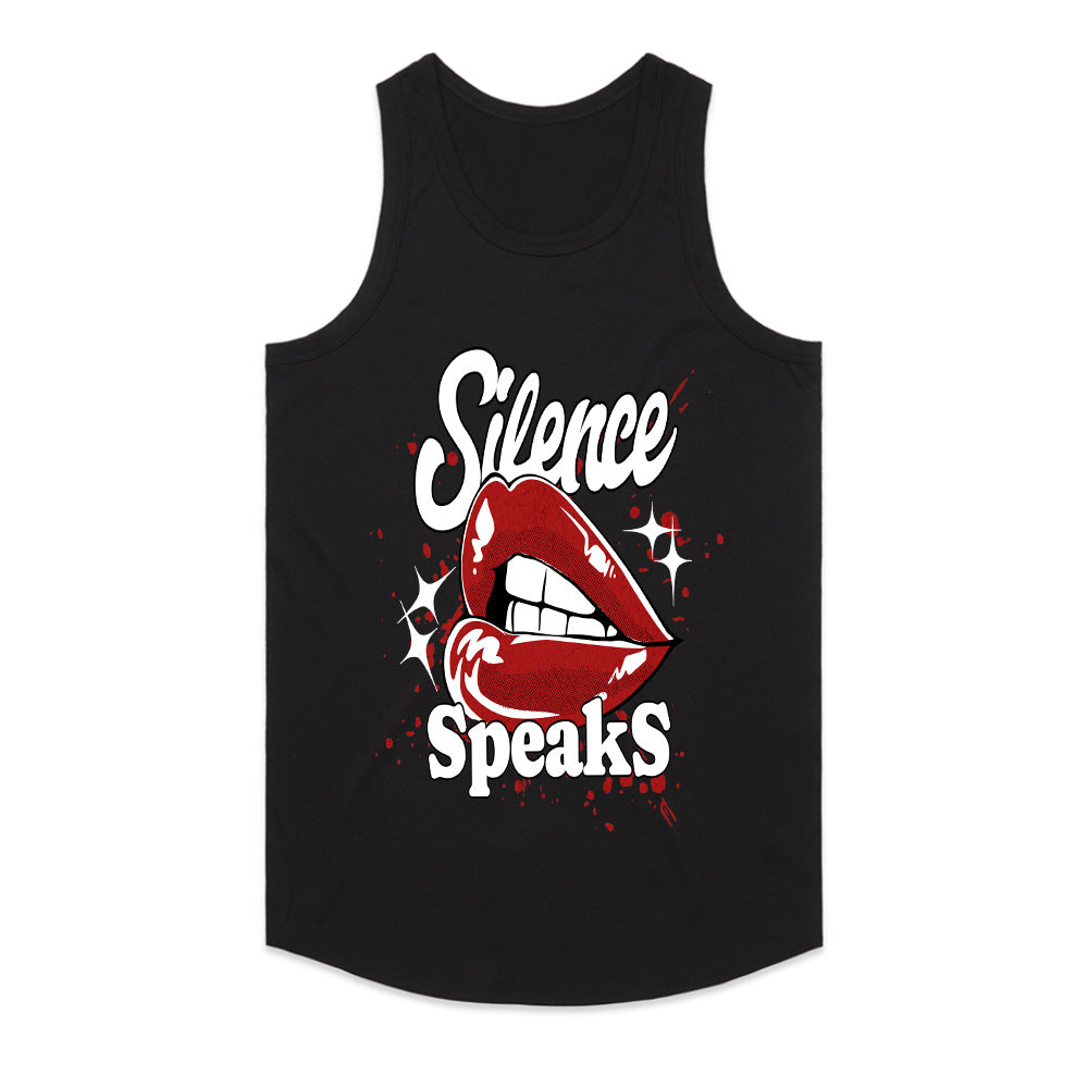 Silence Speaks: Bold Lip Statement Tee