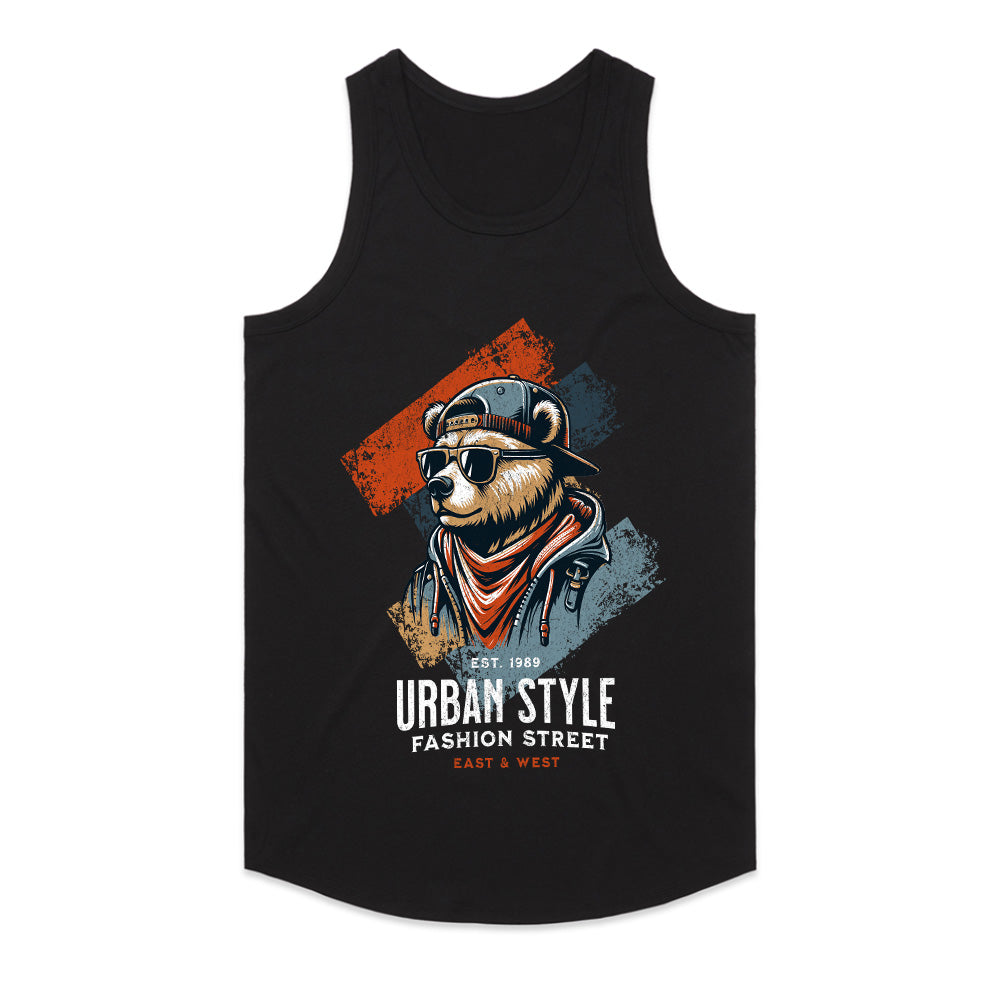 Urban Bear Vibe: Street Fashion King Tee