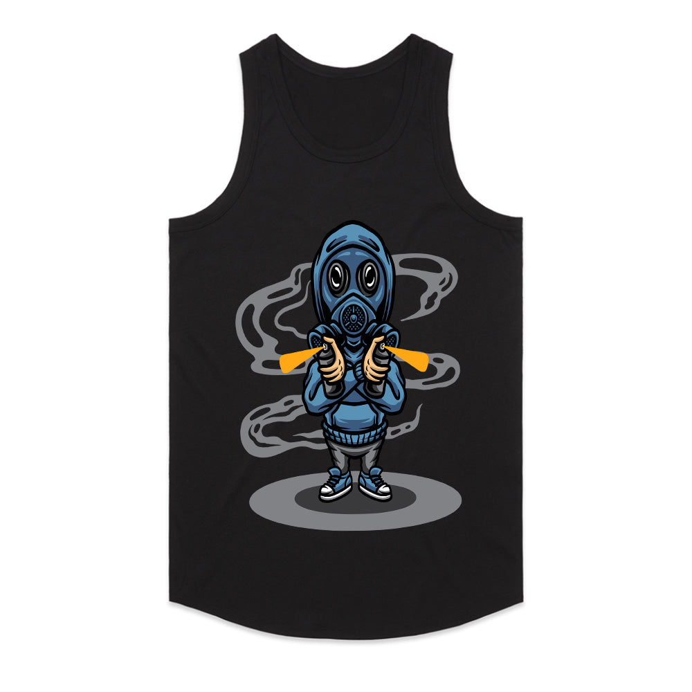 Gas Mask Rebel: Urban Survivalist Tee