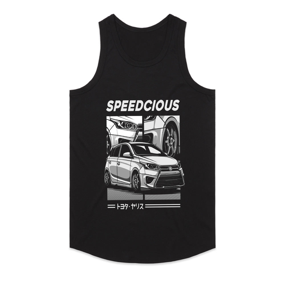 Speedcious Toyota Yaris JDM Comic Style T-Shirt