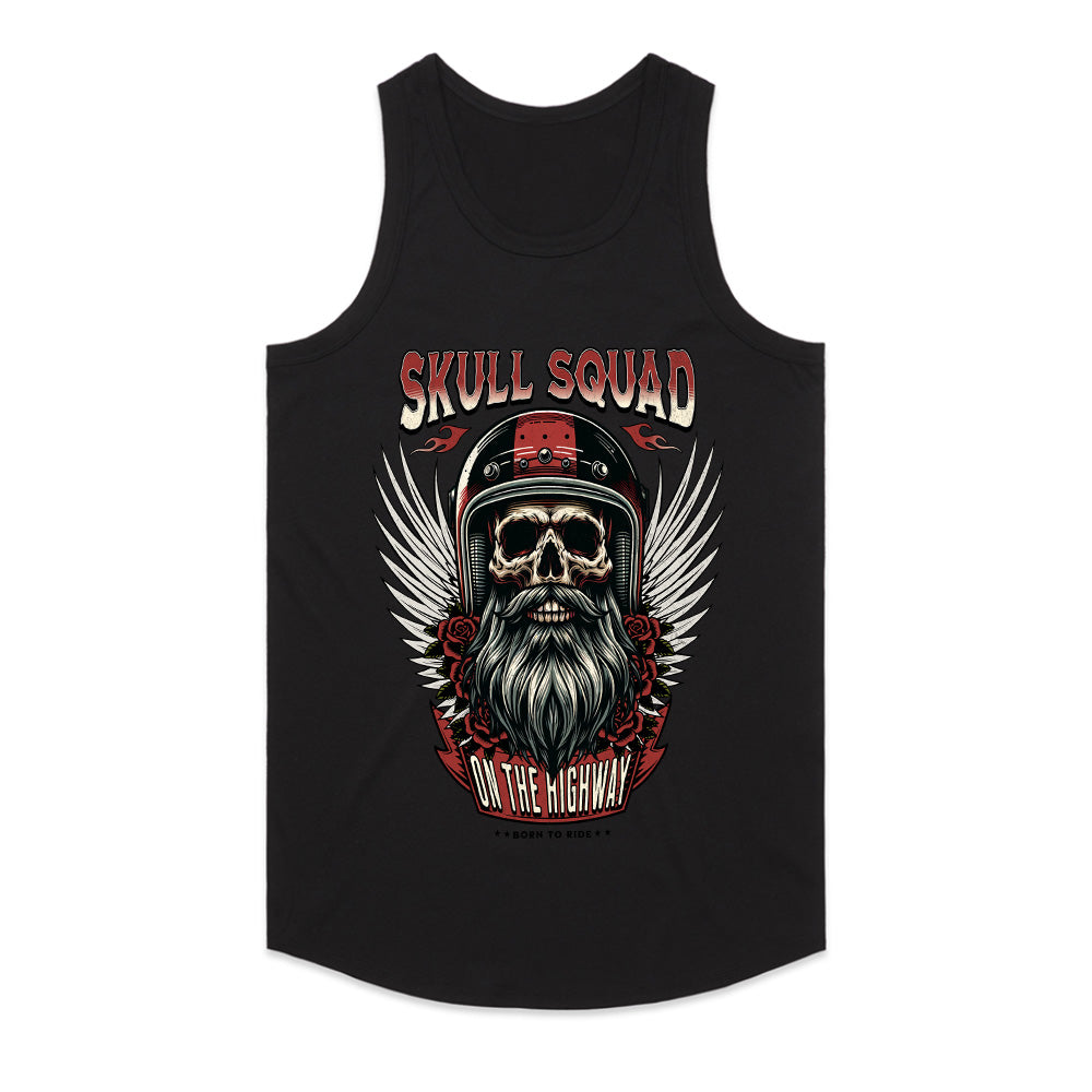 Skull Squad Biker T-Shirt – Ride Hard, Rule the Highway