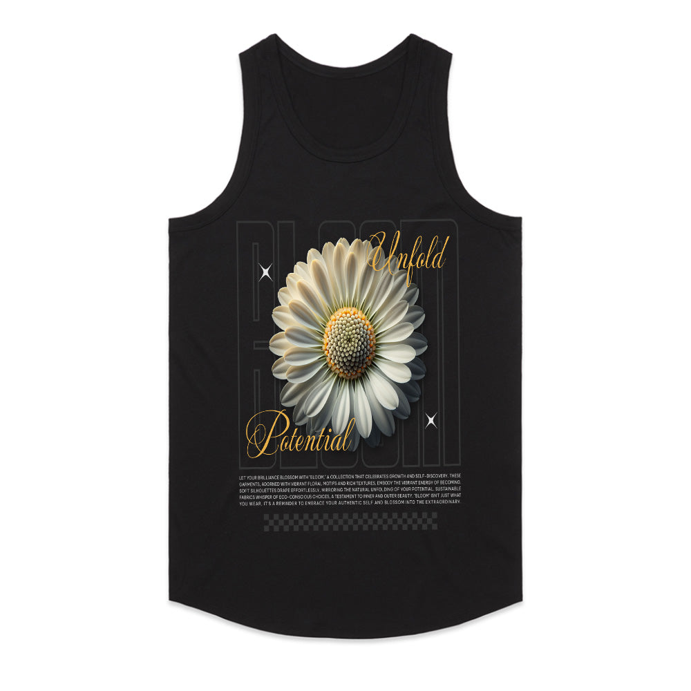 Unfold Potential: Blossom Resilience Tee