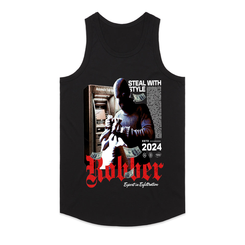 Urban Heist: Robber Aesthetic Statement Tee