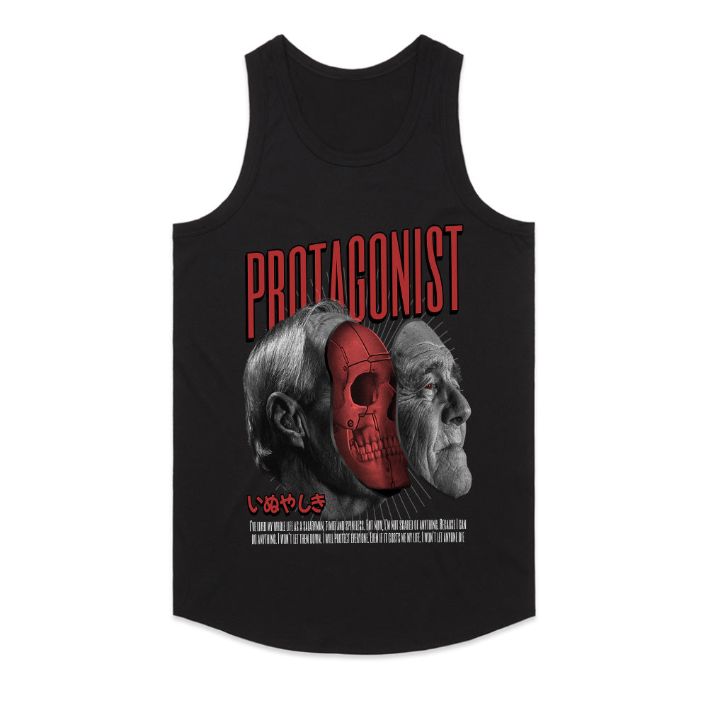 Protagonist Cyber-Skull Transformation T-Shirt