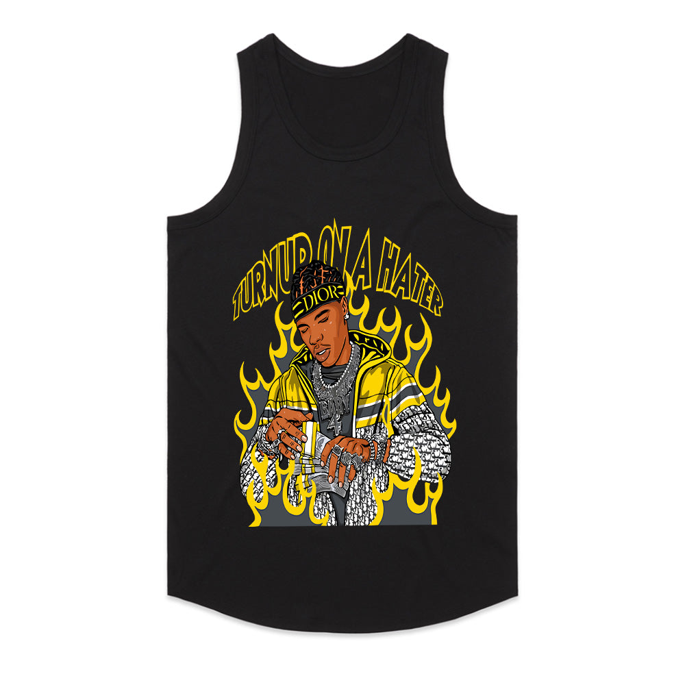 Turn Up On A Hater Flame Rap Tee