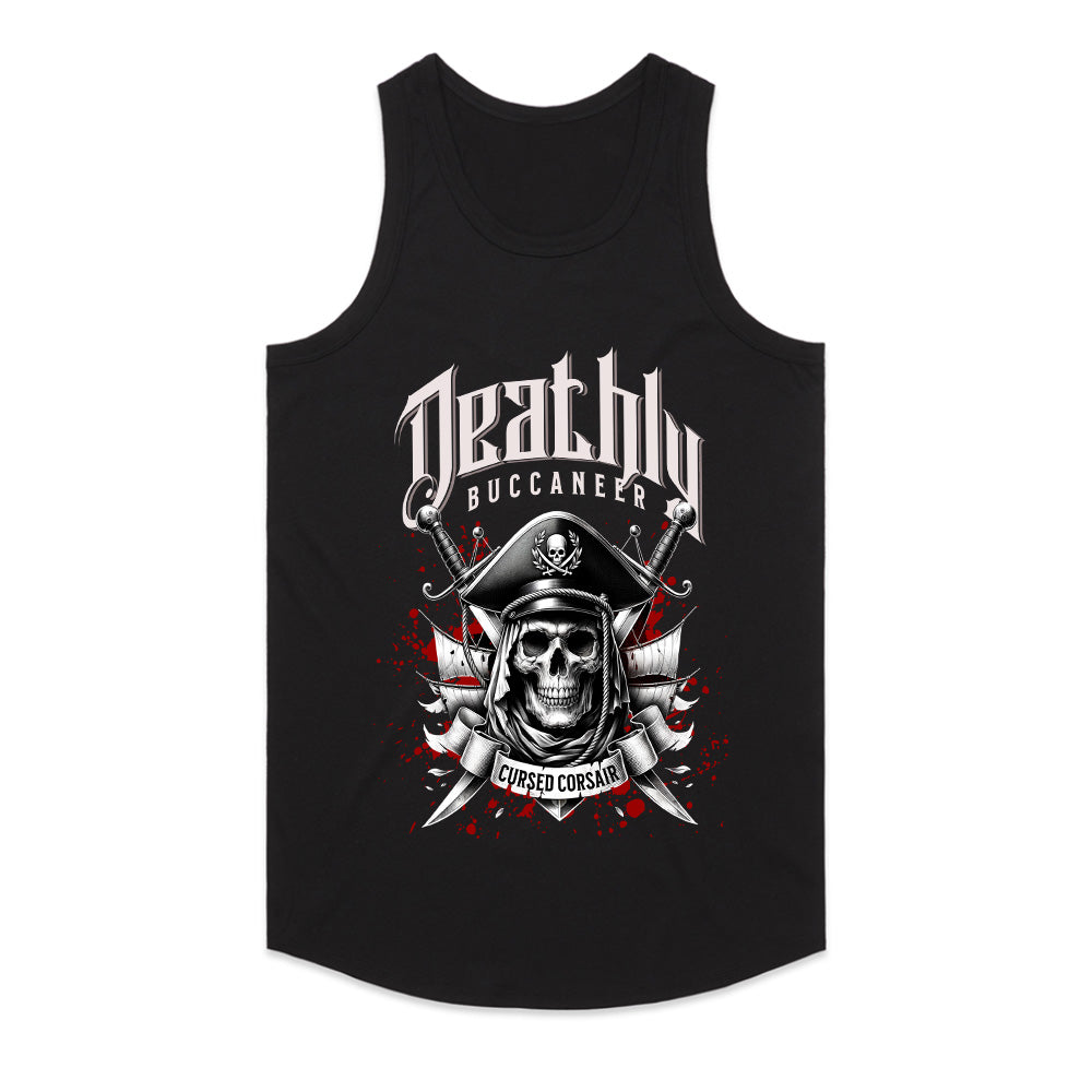 Cursed Corsair: Deathly Buccaneer Pirate Tee