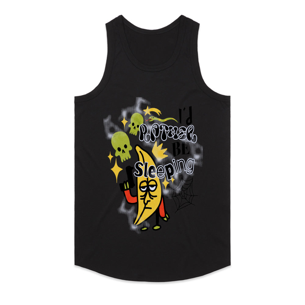 "I'd Rather Be Sleeping" Grumpy Banana Tee