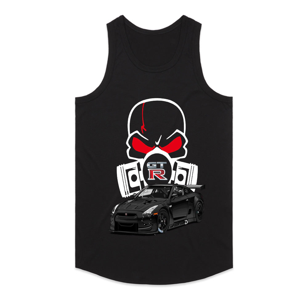 GT-R Skull Power T-Shirt — Street Beast Edition