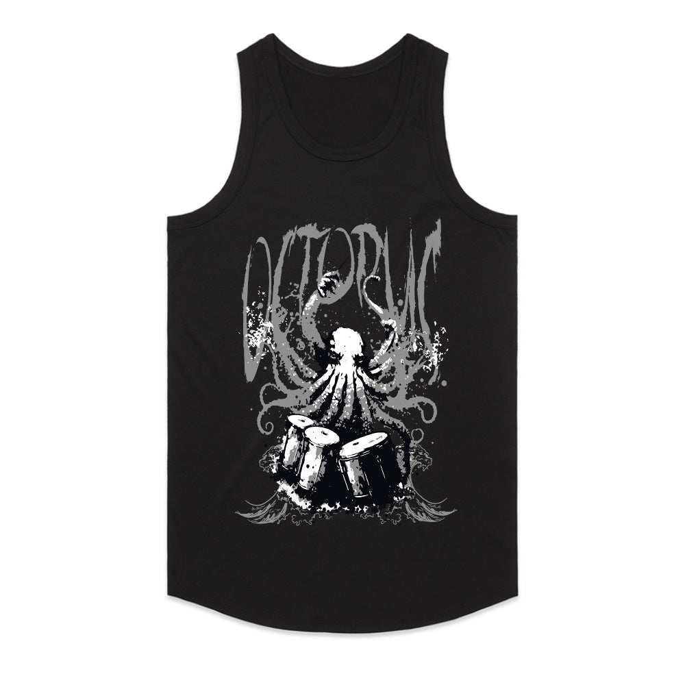 Octopus Drummer Kraken Beats T-Shirt