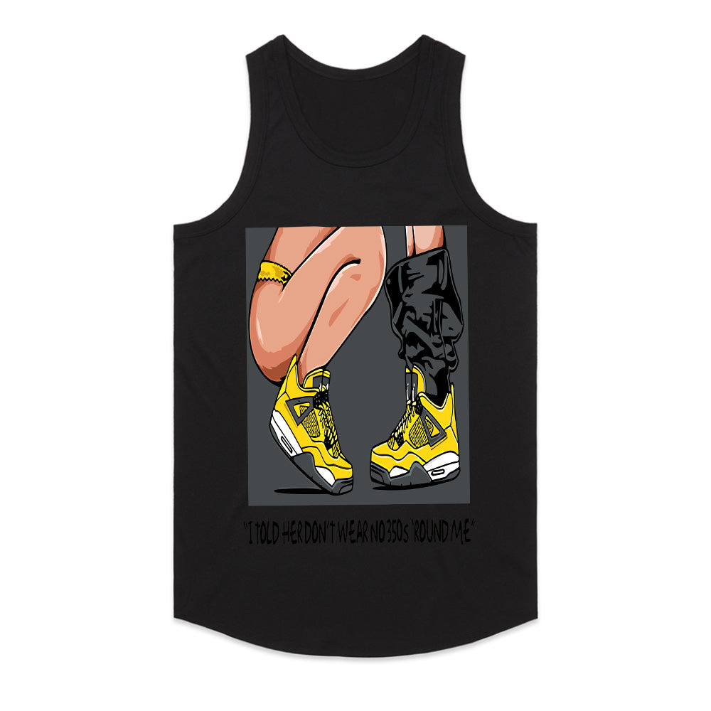 Sneaker Flex: Yellow Heat Tee