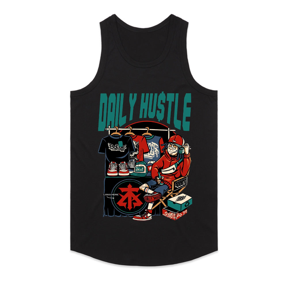 Daily Hustle" Streetwear Entrepreneur Tee