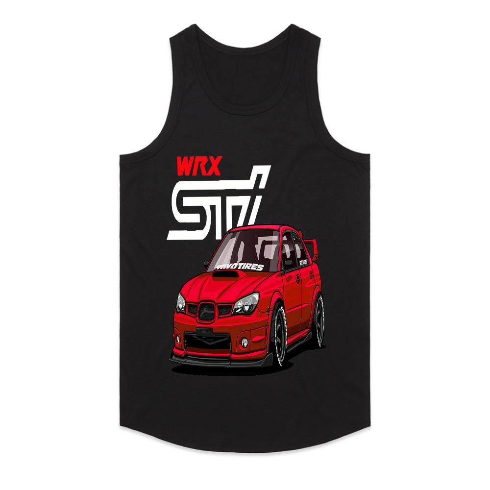 Red WRX STI JDM Power Drift T-Shirt