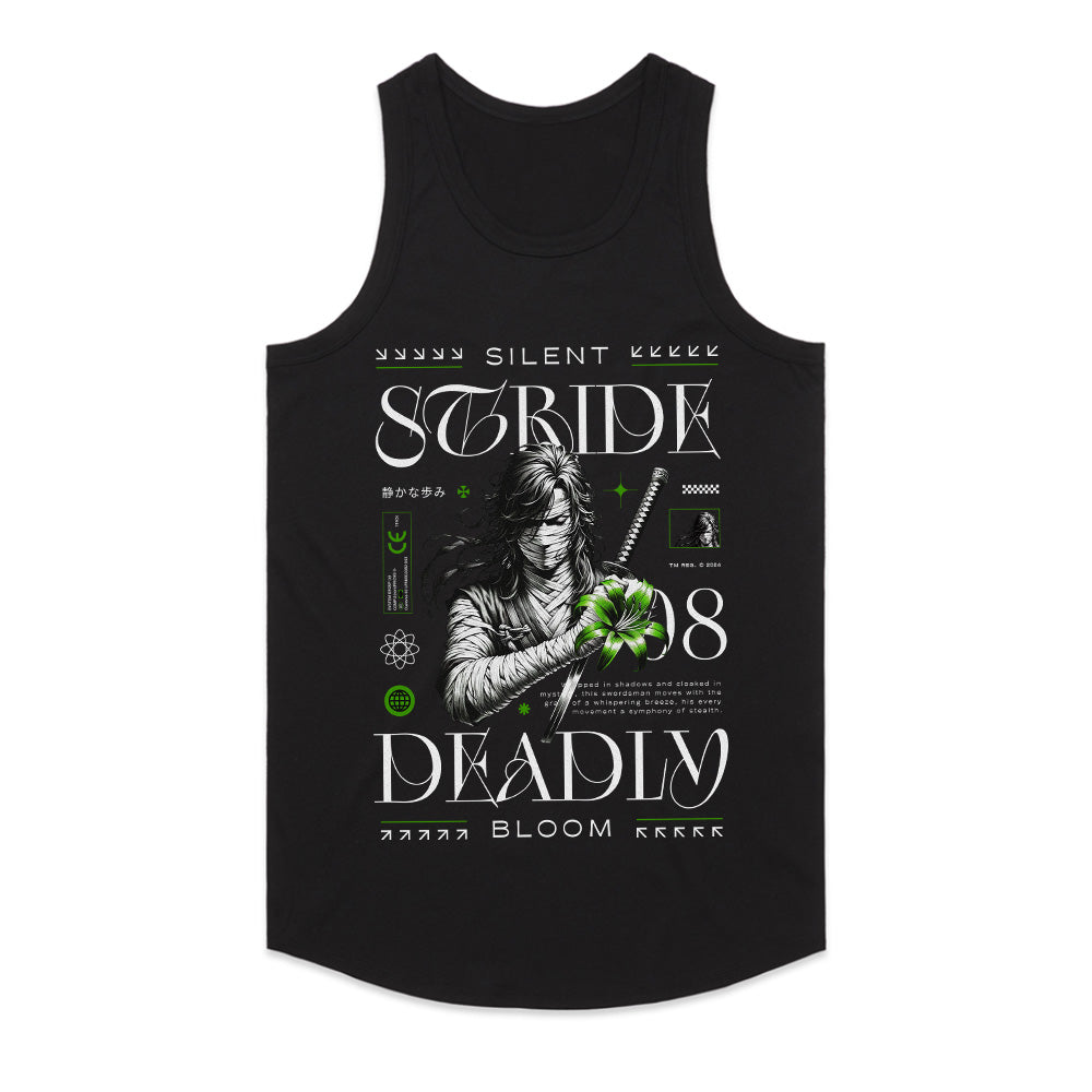 Silent Stride: Deadly Bloom Ninja Tee