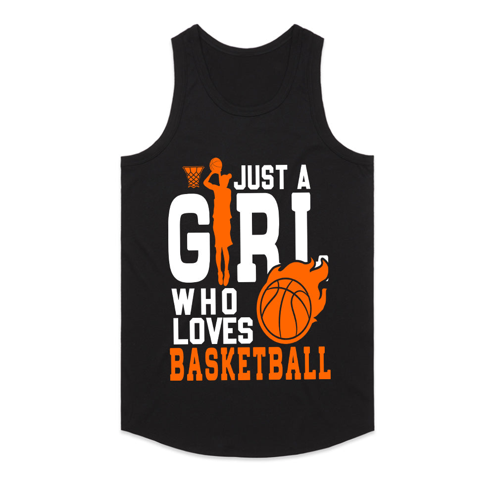 Court Queen: Just a Girl Who Loves Basketball Tee