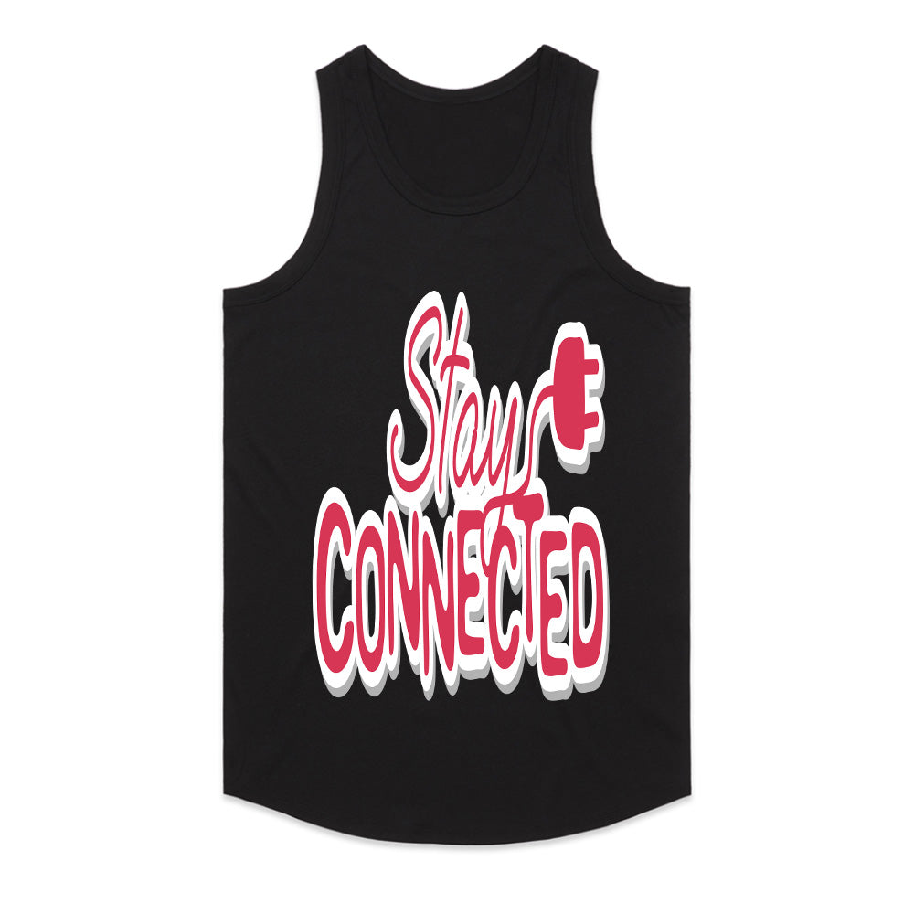 Stay Connected" Power Up Tee