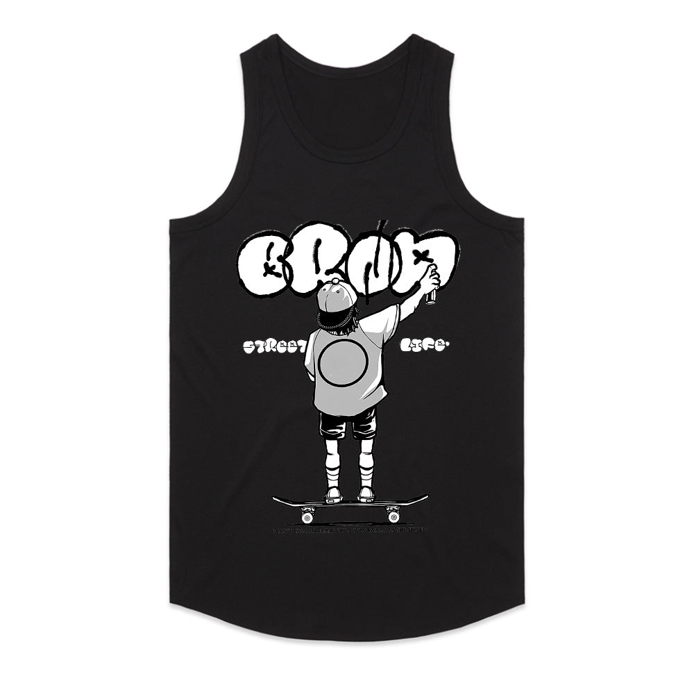 Urban Tagger: Street Life Graffiti Tee
