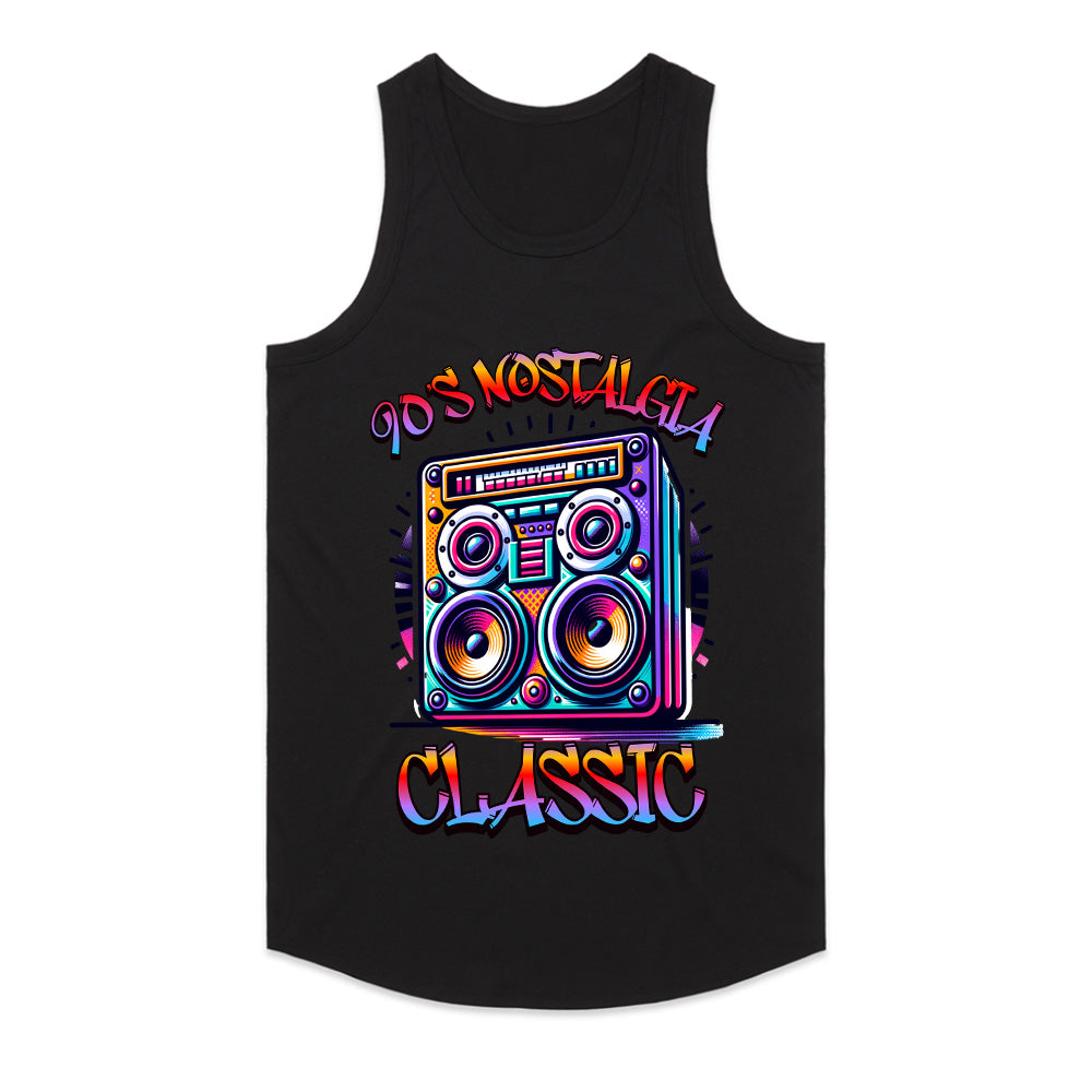 90's Nostalgia: Classic Boombox Tee