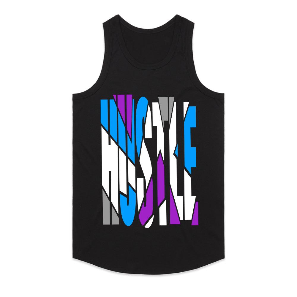 Color Block Hustle: Bold Ambition Tee