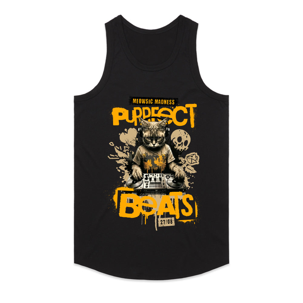 Purrfect Beats: Meowsic Madness DJ Tee