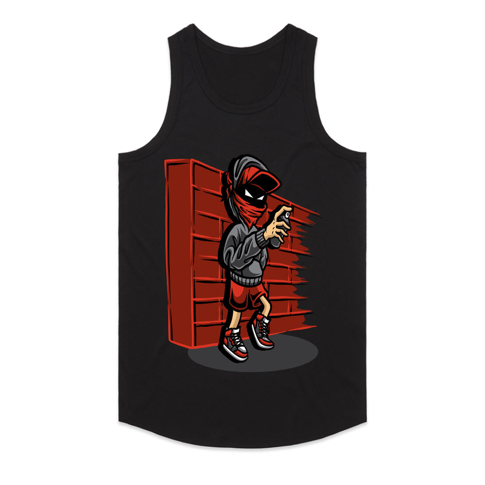 Street Tagger: Urban Rebel Graffiti Tee