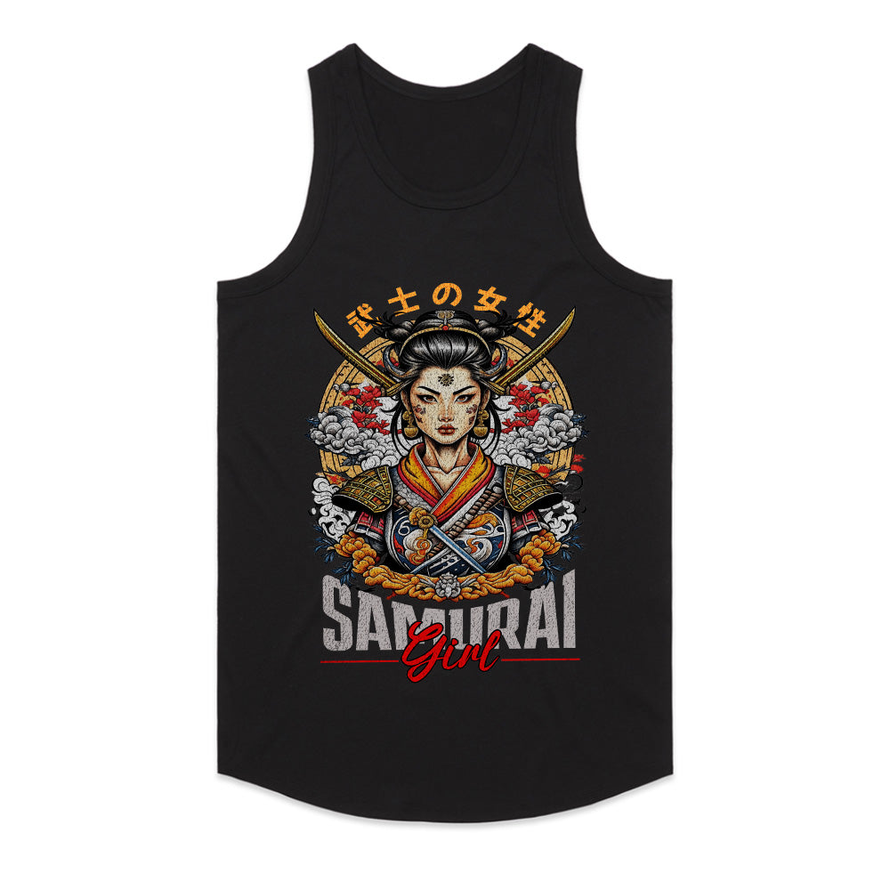 Bushido Beauty: Samurai Girl Warrior Tee