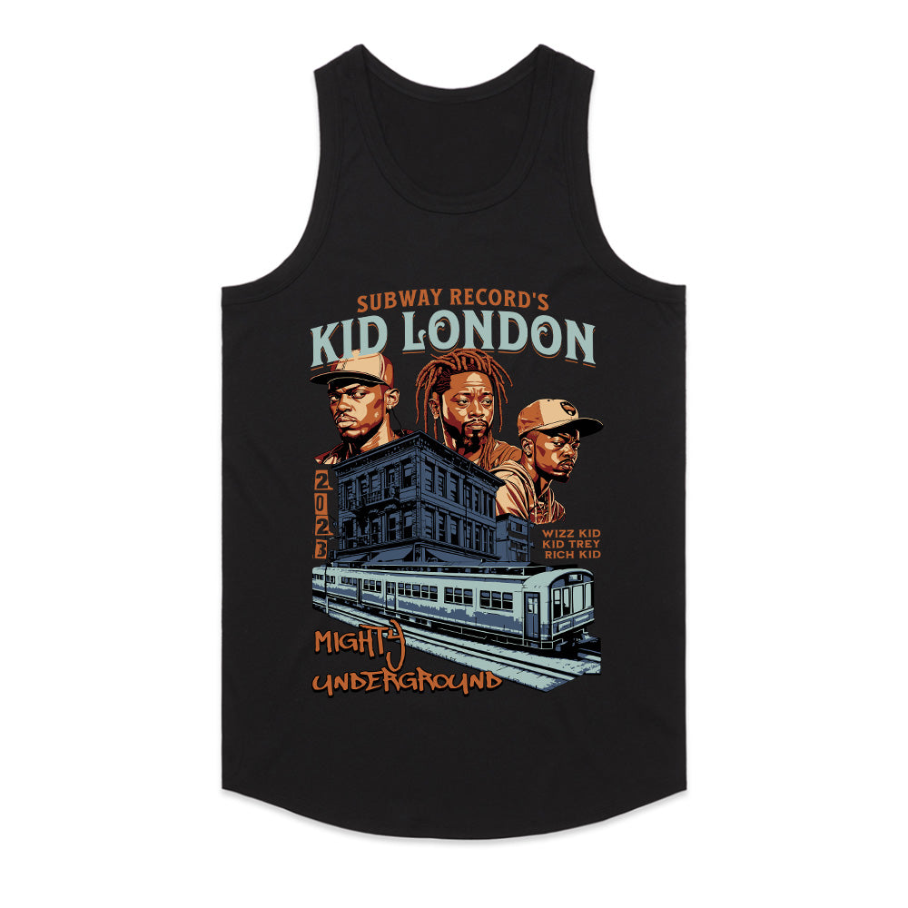 Subway Records Kid London" Underground Beats 2023 Tee