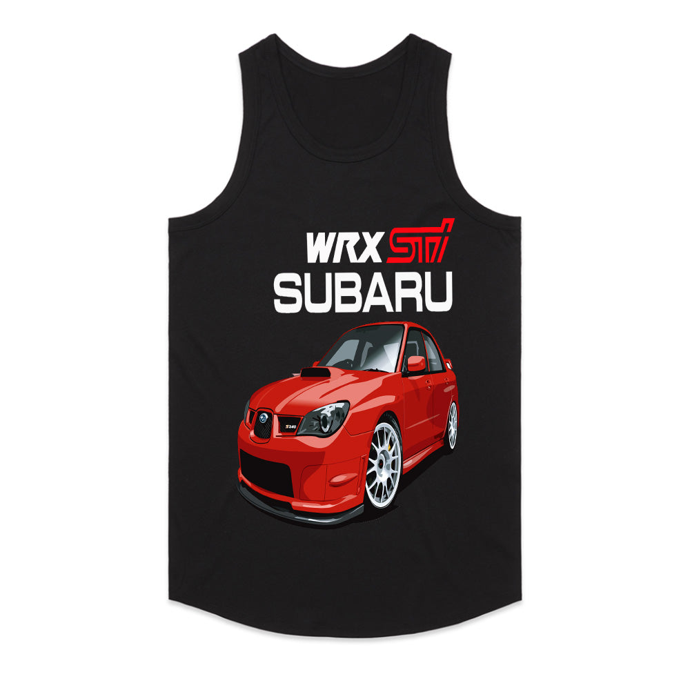 Subaru WRX STI Red Edition T-Shirt – Rally Legend Style