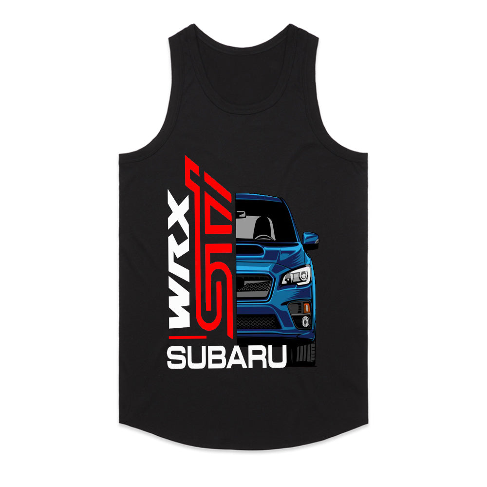 Subaru WRX STI Front Profile T-Shirt – Bold Performance Statement