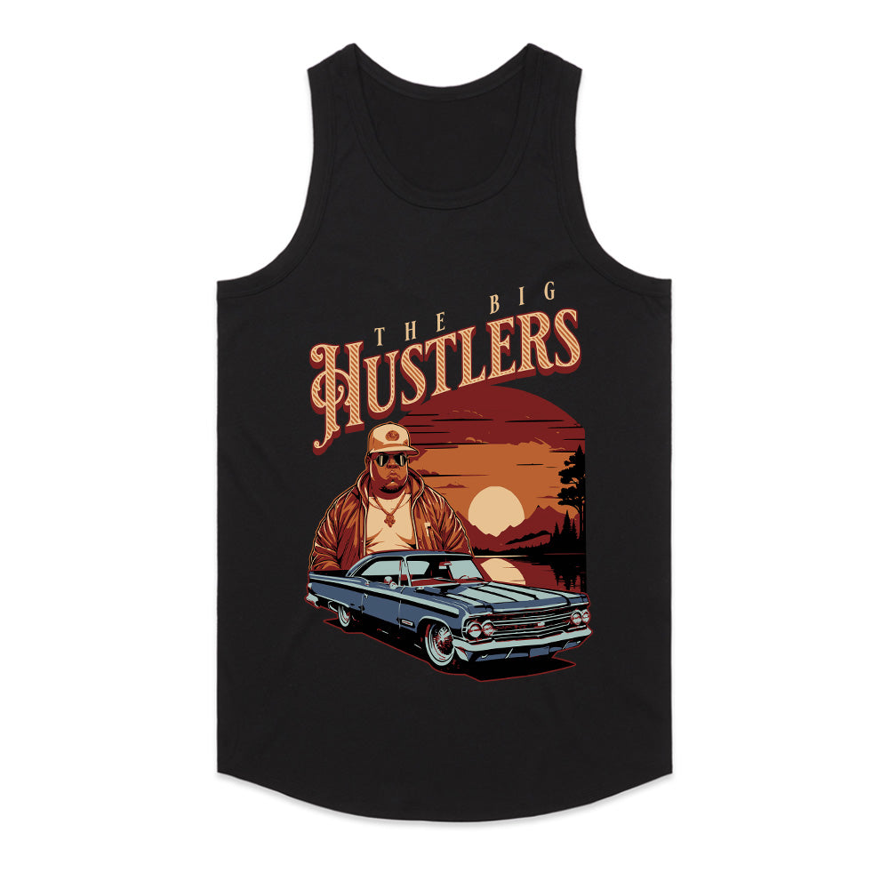 The Big Hustlers: Sunset Drive Classic Car Graphic Tee
