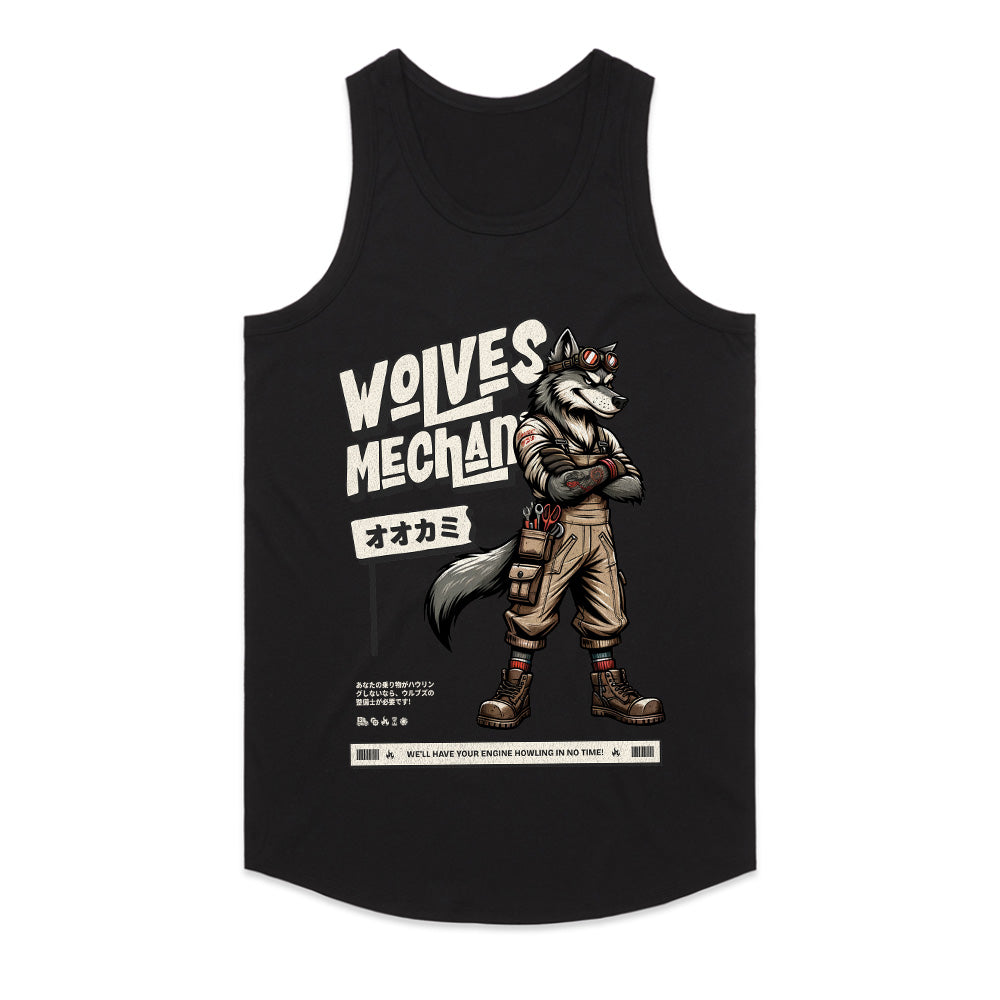Alpha Tune: Wolves Mechanic Garage Tee