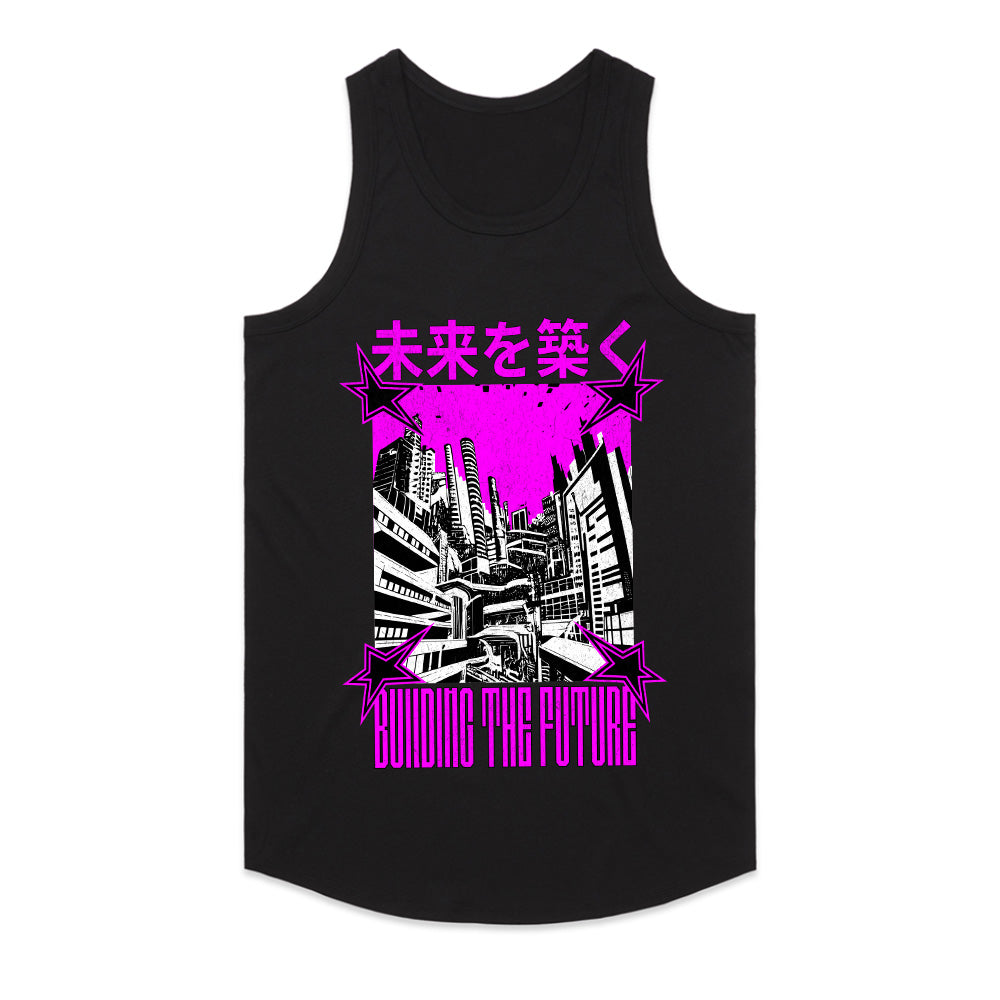 Neo-Tokyo Vision: Building The Future Cyberpunk Graphic