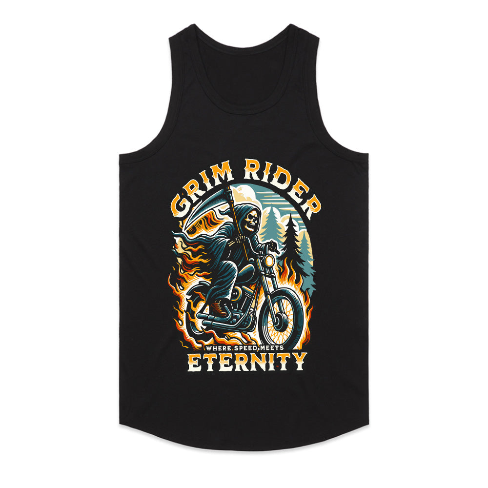 Grim Rider Biker T-Shirt – Where Speed Meets Eternity