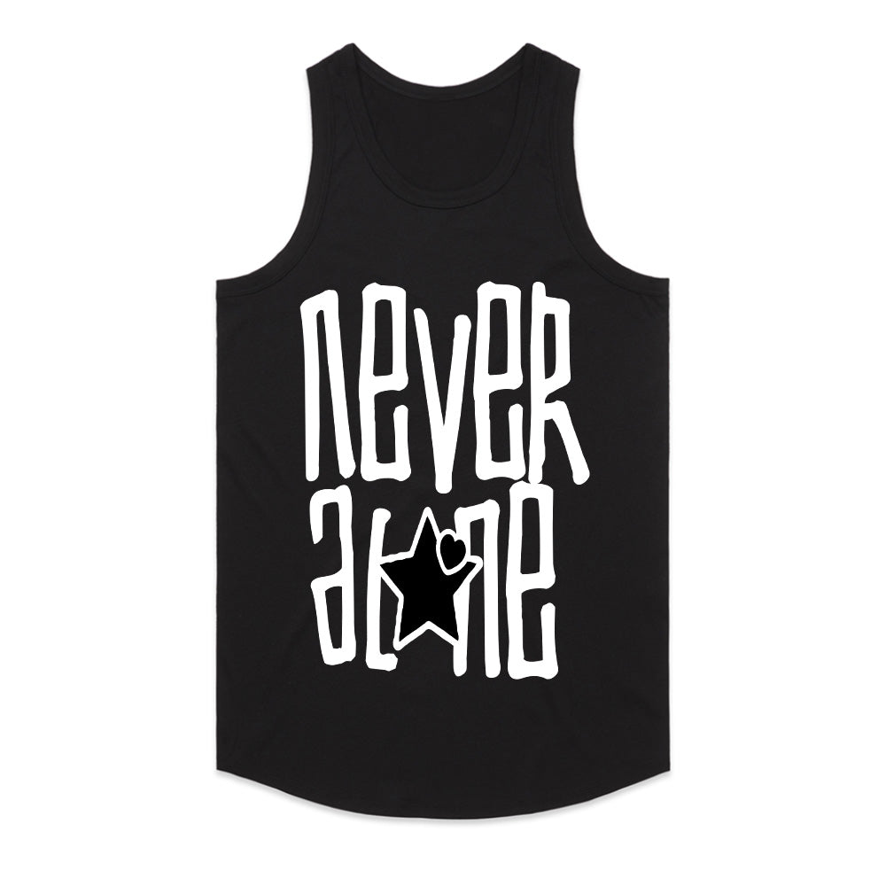 Never Alone: Heart & Star Statement Tee