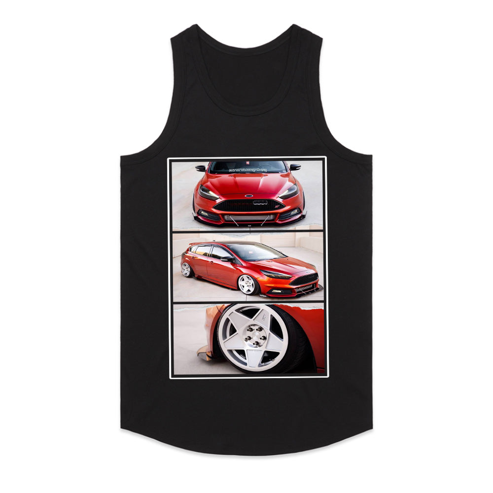 Ford Focus ST Slammed Edition T-Shirt – Static Stance Perfection