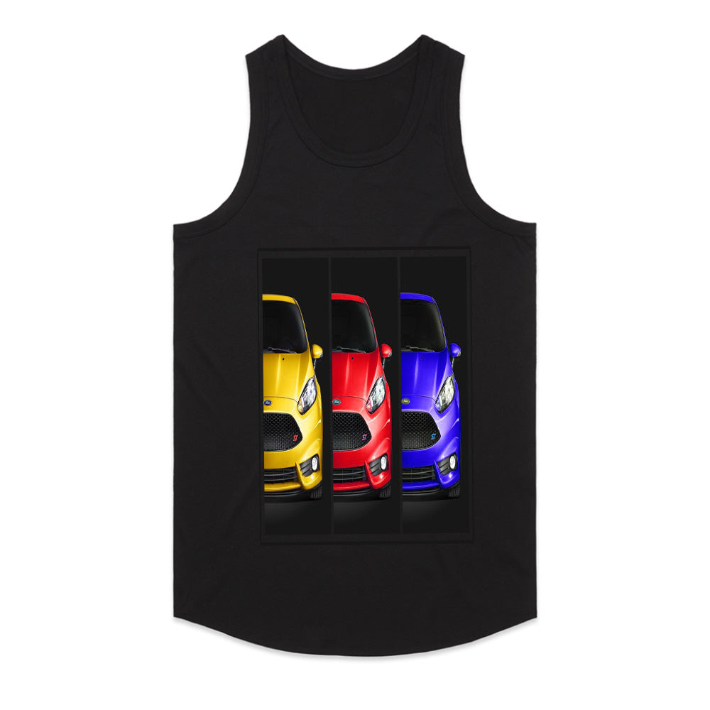Fiesta ST Color Trio T-Shirt – Hot Hatch Spectrum Edition