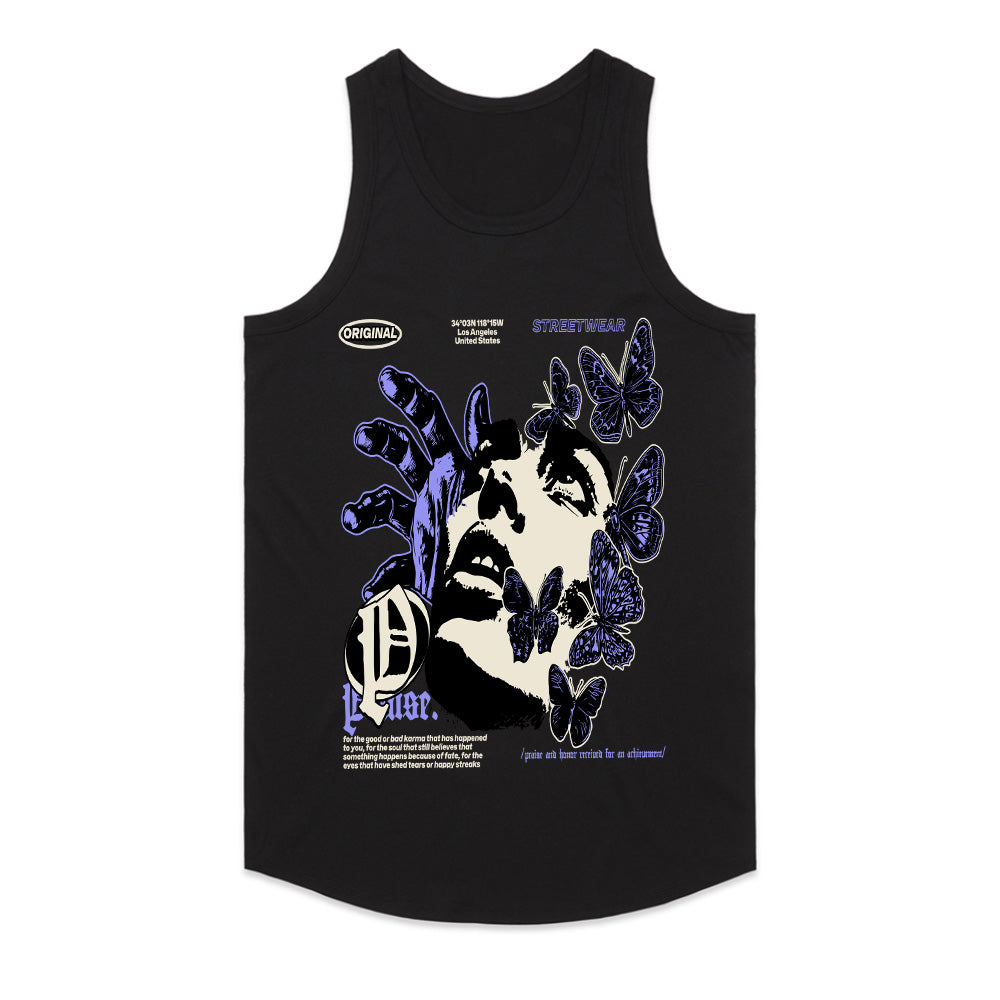 Ethereal Descent: Purple Karma Tee