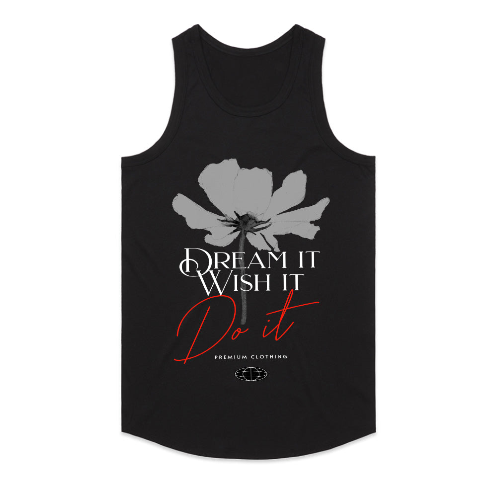 Dream. Wish. Do: Floral Motivation Tee