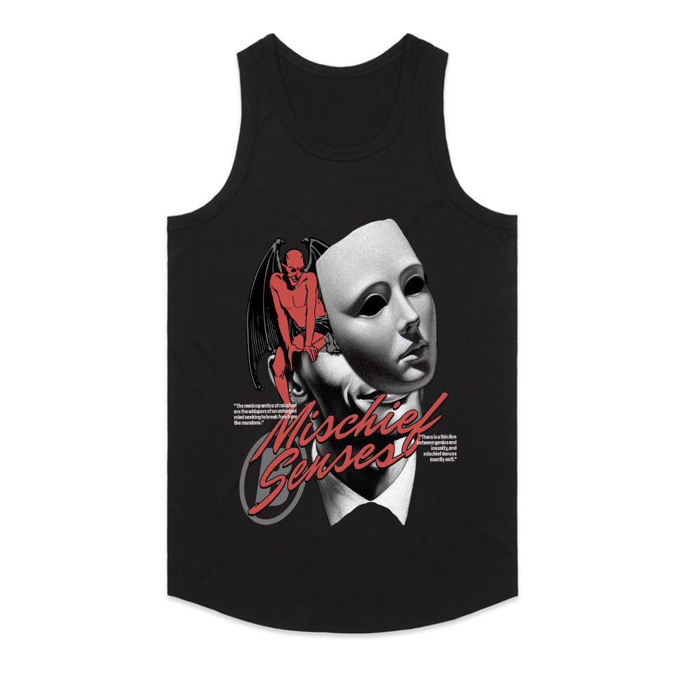 Sinister Whispers: Mischief Senses Tee