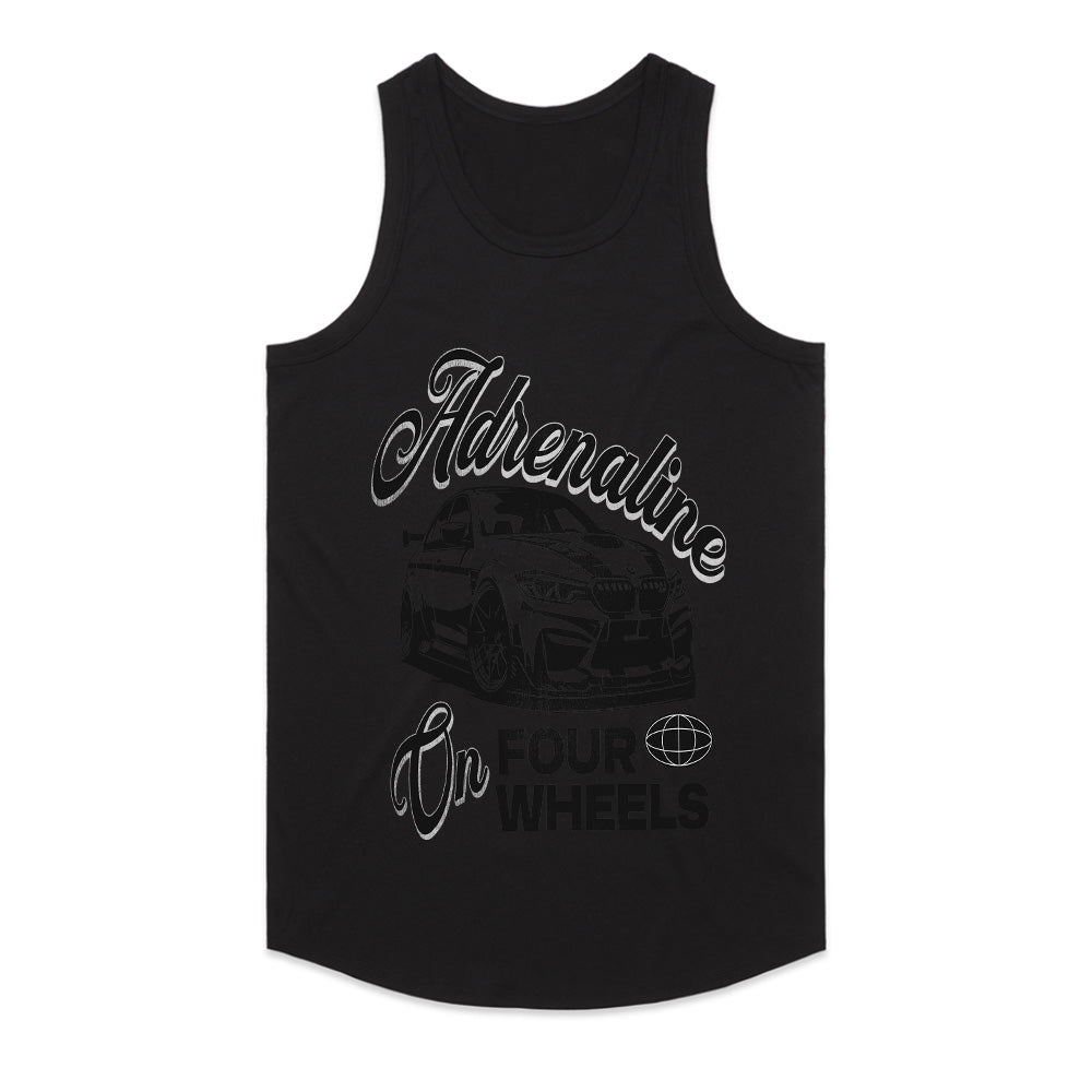 Adrenaline On Four Wheels T-Shirt – Pure Racing Passion Edition