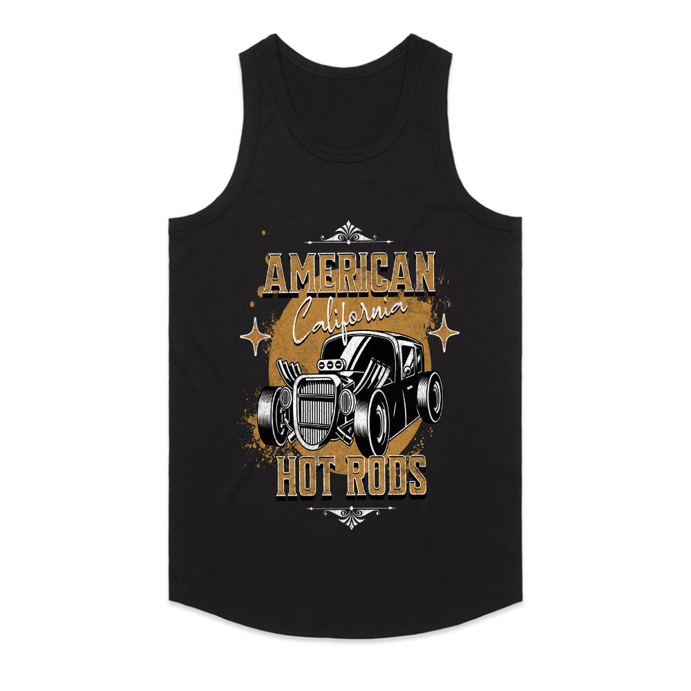 American California Hot Rods T-Shirt – Vintage Muscle Street Edition
