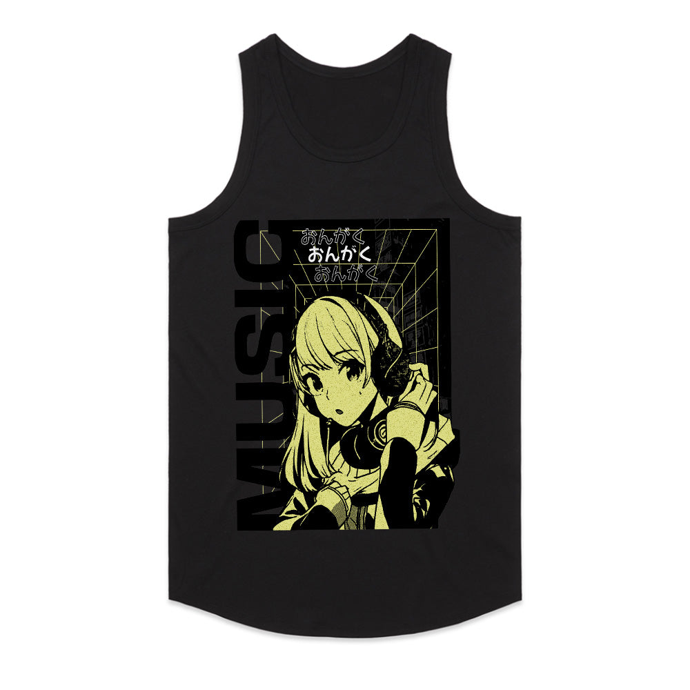 Neon Beats: Otaku Audio Tee