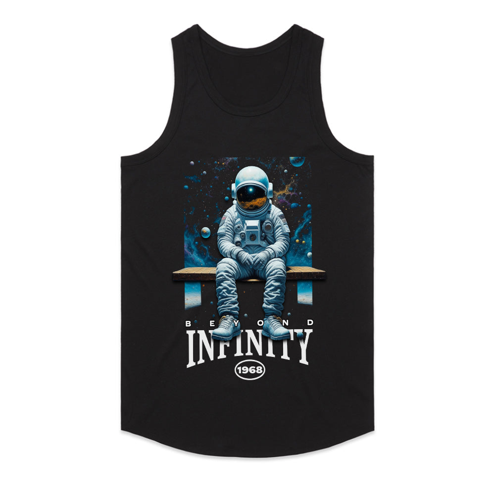 Beyond Infinity: Cosmic Reflection Tee