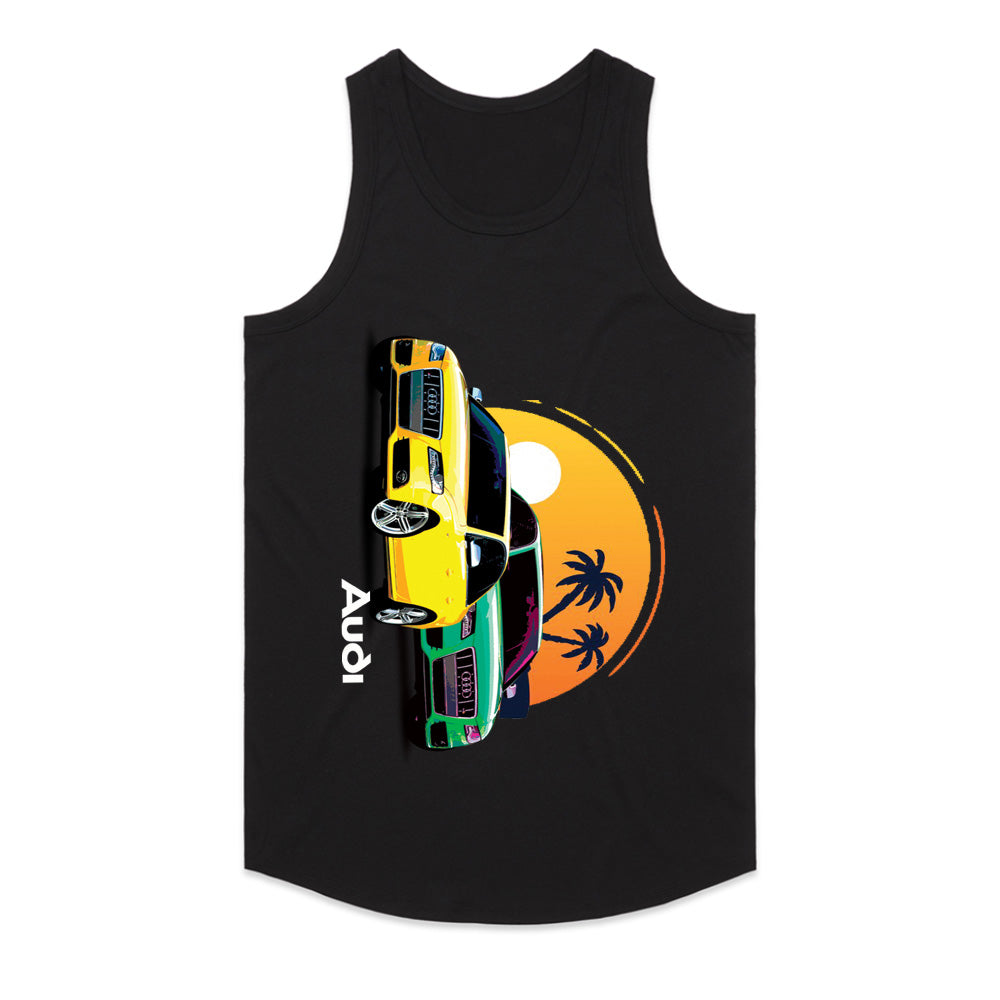 Audi Sunset Street T-Shirt – Tropical Cruise Edition